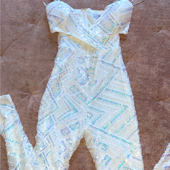 Pants - Sparkly romper